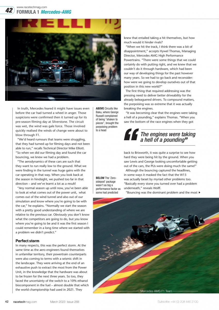 Mercedes-AMG Petronas revisit ‘nightmare’ season | Race Tech Magazine